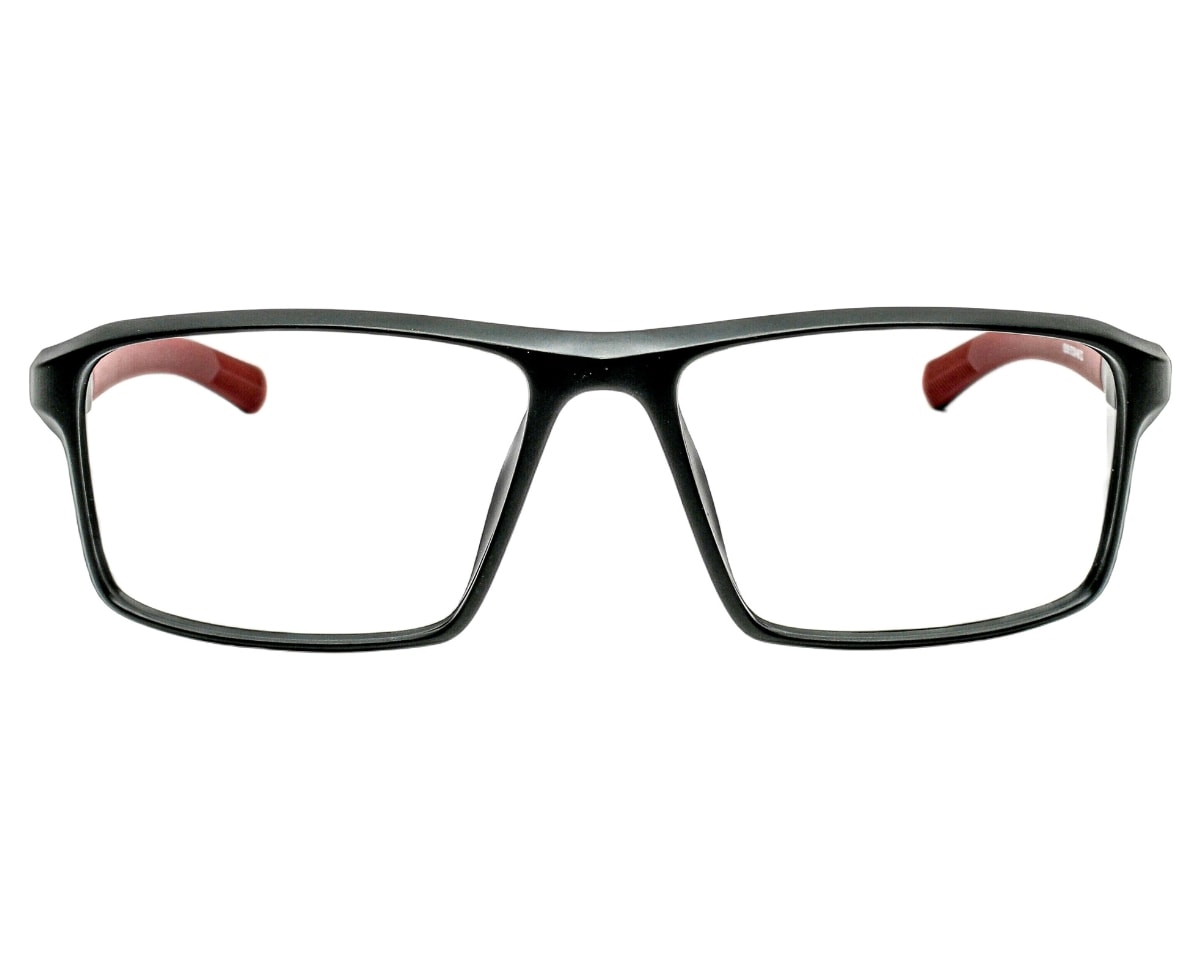 Óculos de Grau Trion Preto Fosco Vinho TR92106 C2-57