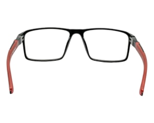 Óculos de Grau Trion Preto Fosco Vinho TR92106 C2-57