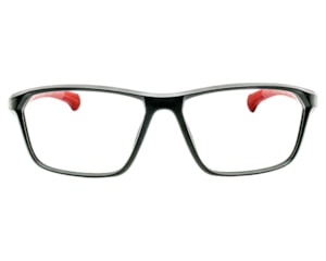 Óculos de Grau Trion Preto Fosco Vinho TR92107 C2-56