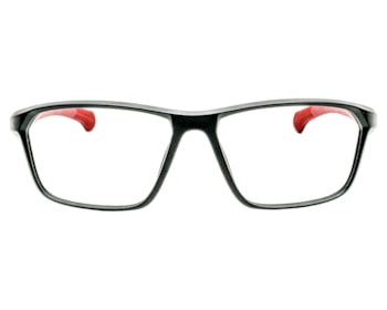 Óculos de Grau Trion Preto Fosco Vinho TR92107 C2-56