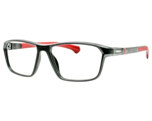 Óculos de Grau Trion Preto Fosco Vinho TR92107 C2-56