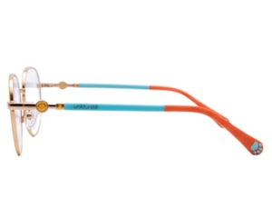 Óculos de Grau Unidunitê Infantil Amarelo Laranja UT630323 C2-47