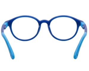 Óculos de Grau Unidunitê Infantil Azul Escuro BY96006 C3-46