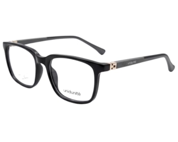 Óculos de Grau Unidunitê Infantil Preto Brilho UT91012 C1-46