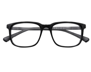 Óculos de Grau Unidunitê Infantil Preto Brilho UT91012 C1-46