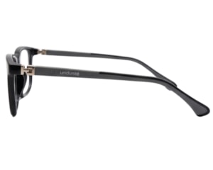Óculos de Grau Unidunitê Infantil Preto Brilho UT91012 C1-46