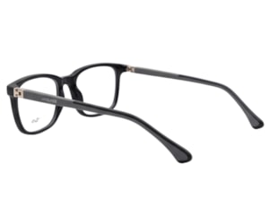 Óculos de Grau Unidunitê Infantil Preto Brilho UT91012 C1-46