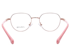 Óculos de Grau Unidunitê Infantil Rosa Claro UT630323 C3-47