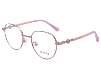 Óculos de Grau Unidunitê Infantil Rosa Lilás UT630323 C4-47
