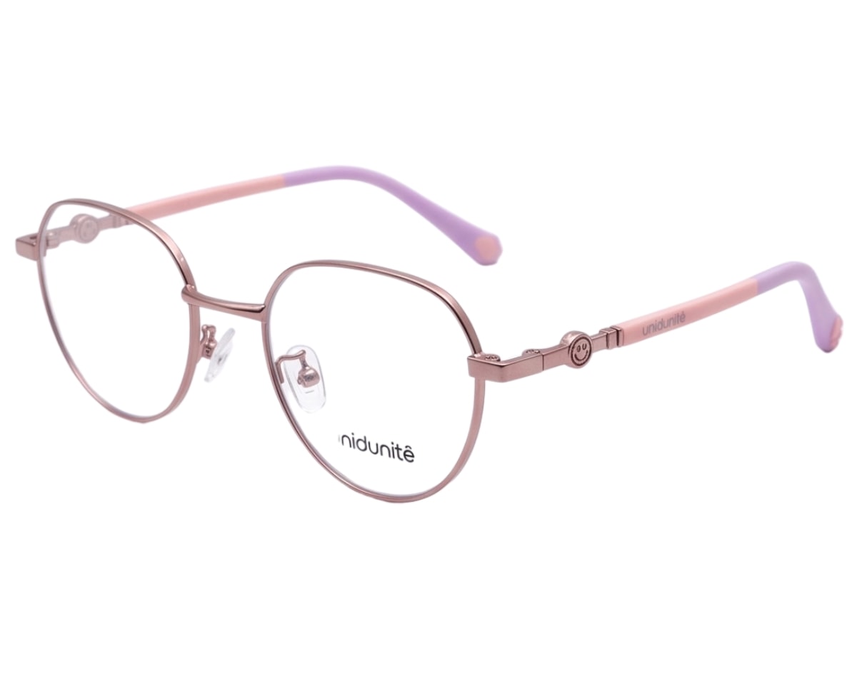 Óculos de Grau Unidunitê Infantil Rosa Lilás UT630323 C4-47