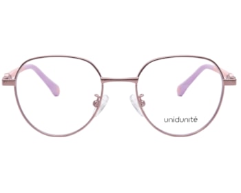 Óculos de Grau Unidunitê Infantil Rosa Lilás UT630323 C4-47