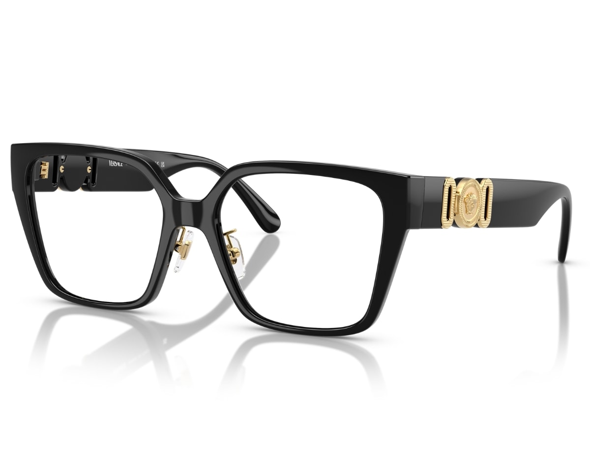 Óculos de Grau Versace Black VE3371D GB1-54 - Officina 7