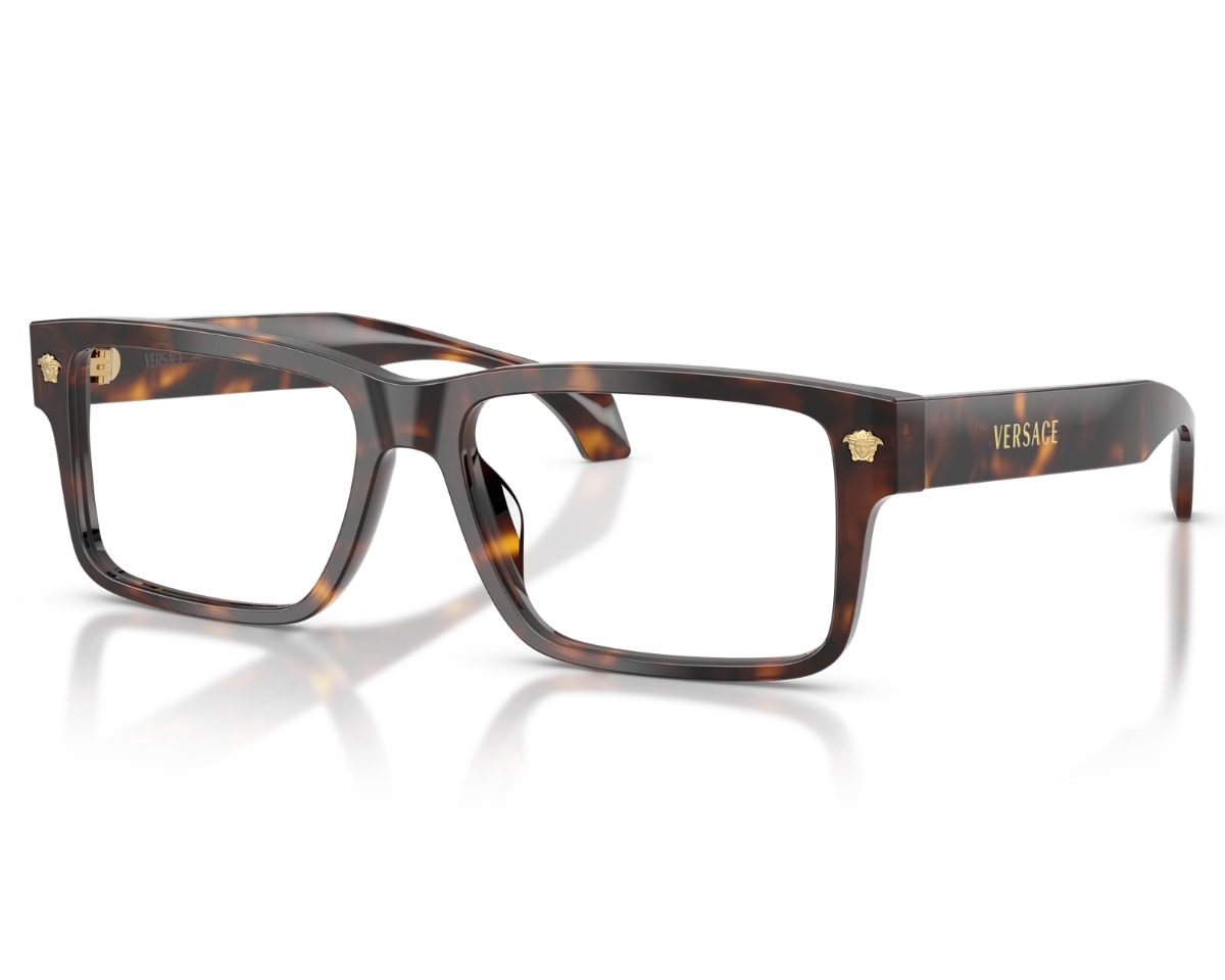 Óculos de Grau Versace Daily Heritage Havana VE3391U 108-56