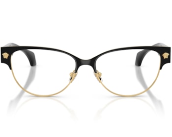 Óculos de Grau Versace Daily heritage Preta VE1318 1433-53