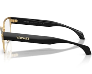 Óculos de Grau Versace Daily heritage Preta VE1318 1433-53