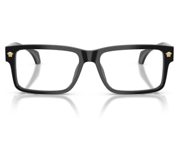 Óculos de Grau Versace Daily Heritage Preto Brilho VE3391U GB1-56