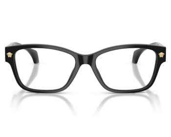 Óculos de Grau Versace Daily Heritage Preto Brilho VE3392 GB1-54