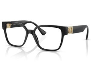 Óculos de Grau Versace Fashion Id Preto Brilho VE3329B GB1-54