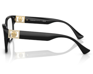 Óculos de Grau Versace Fashion Id Preto Brilho VE3329B GB1-54