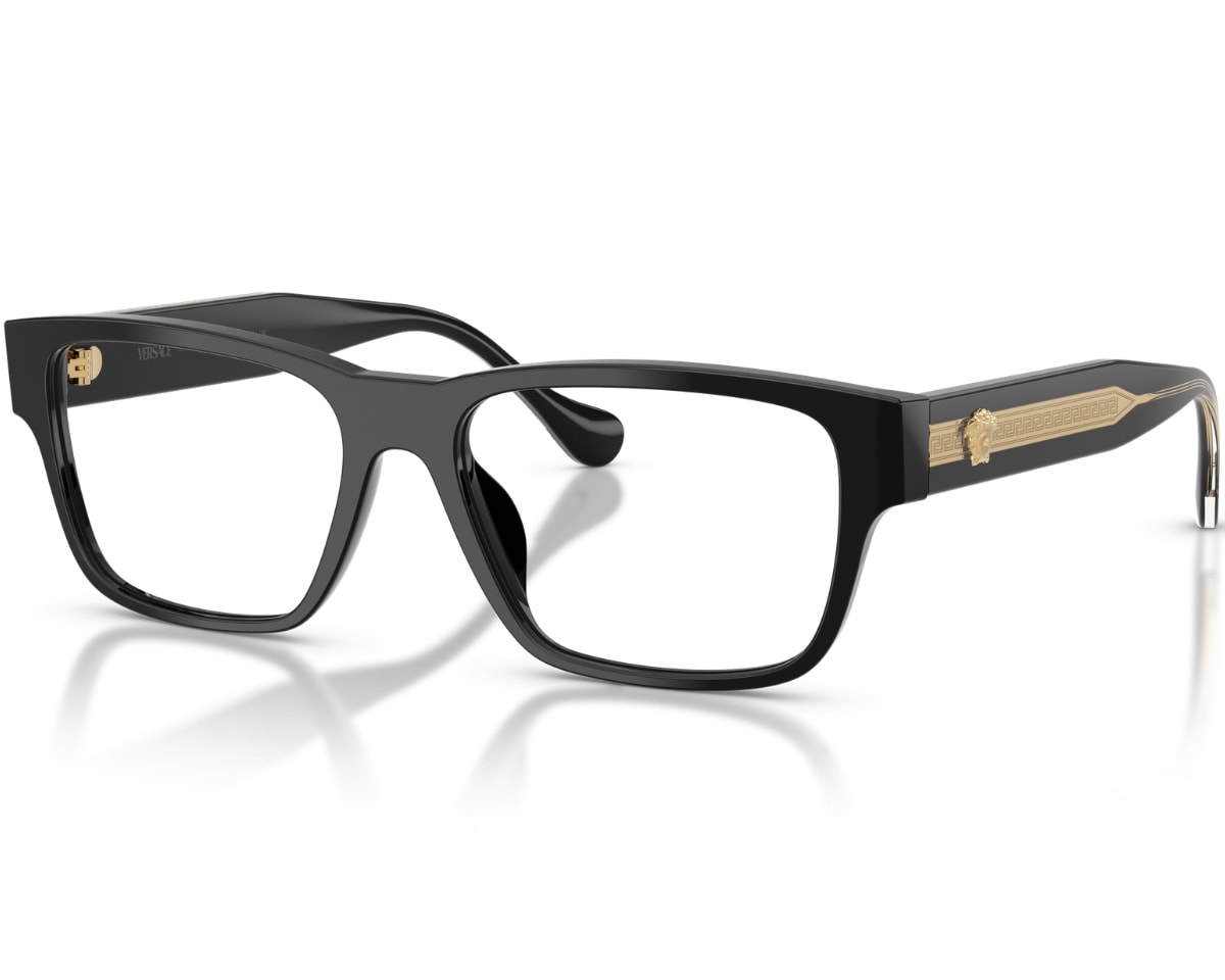 Óculos de Grau Versace Fashion id Preto VE3390U GB1-56