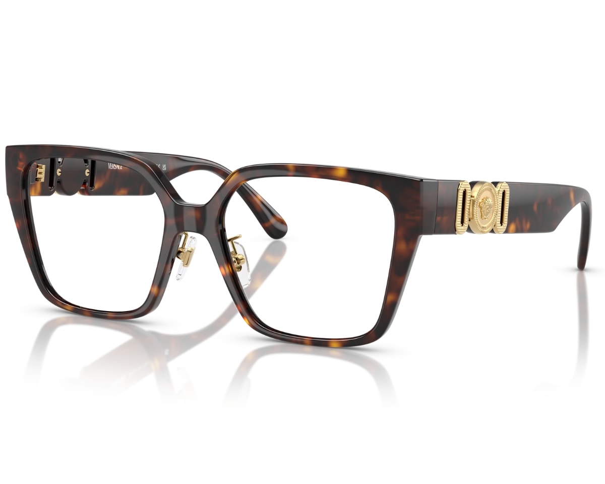 Óculos de Grau Versace Iconic Havana VE3371D 108-54