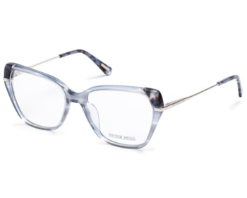Óculos de Grau Victor Hugo Azul Translúcido VH1935 04AC-53