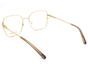 Óculos de Grau Victor Hugo Marrom Dourado VH1347 0A93-53