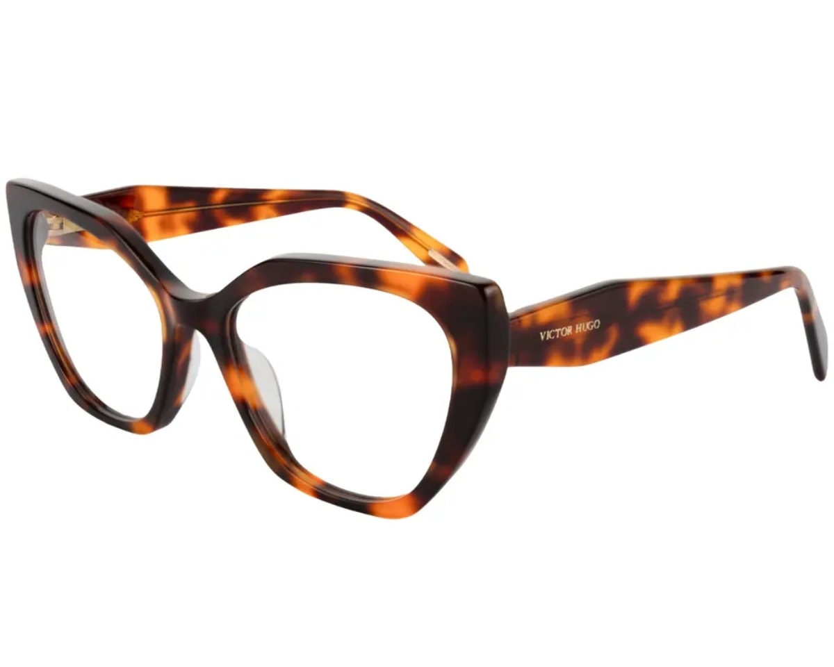 Óculos de Grau Victor Hugo Marrom Tartaruga VH1938 0825-54