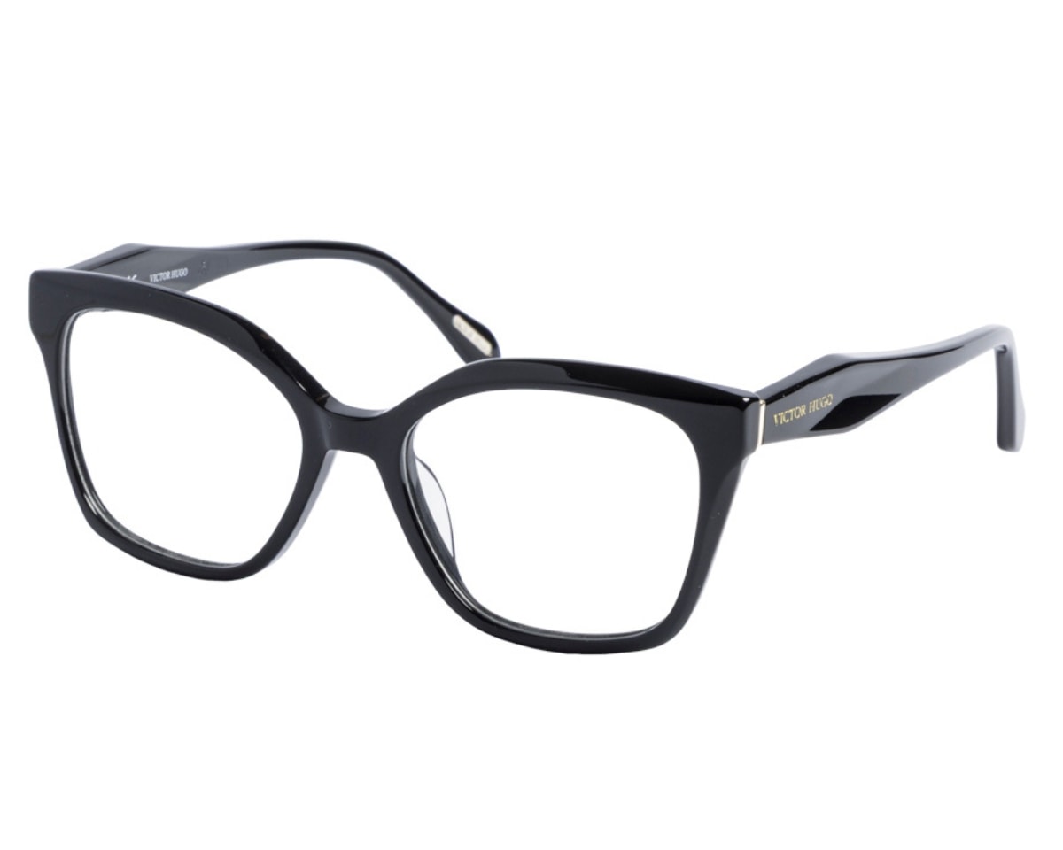 Óculos de Grau Victor Hugo Preto Brilho VH1957 0700-53