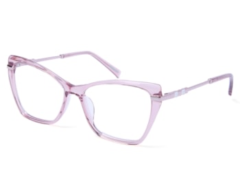 Óculos de Grau Victor Hugo Rosa Translúcido VH1893 096D-55