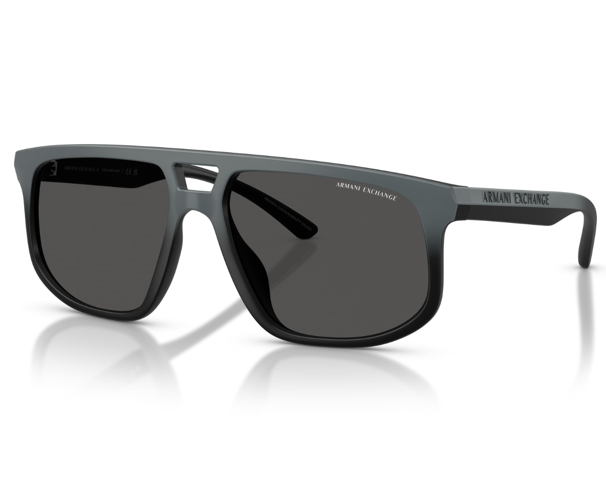 Óculos de Sol Armani Exchange Cinza Fosco AX4161SU 838887-58