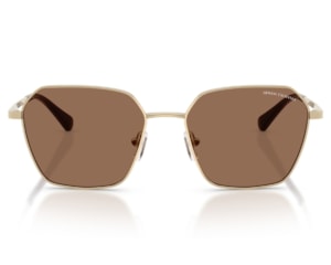 Óculos de Sol Armani Exchange Dourado Marrom AX2062S 611013-54