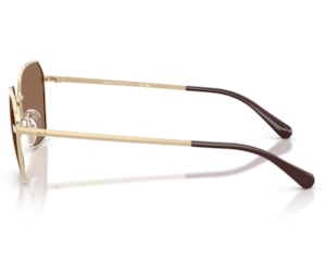 Óculos de Sol Armani Exchange Dourado Marrom AX2062S 611013-54