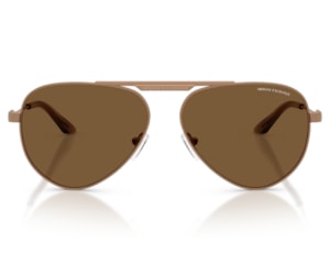 Óculos de Sol Armani Exchange Marrom Fosco AX2060S 611473-58