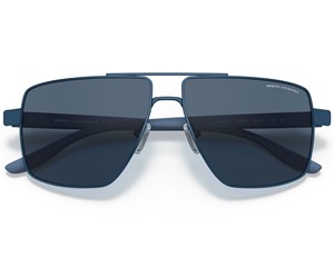 Óculos de Sol Armani Exchange Matte Blue AX2037S 609580 60