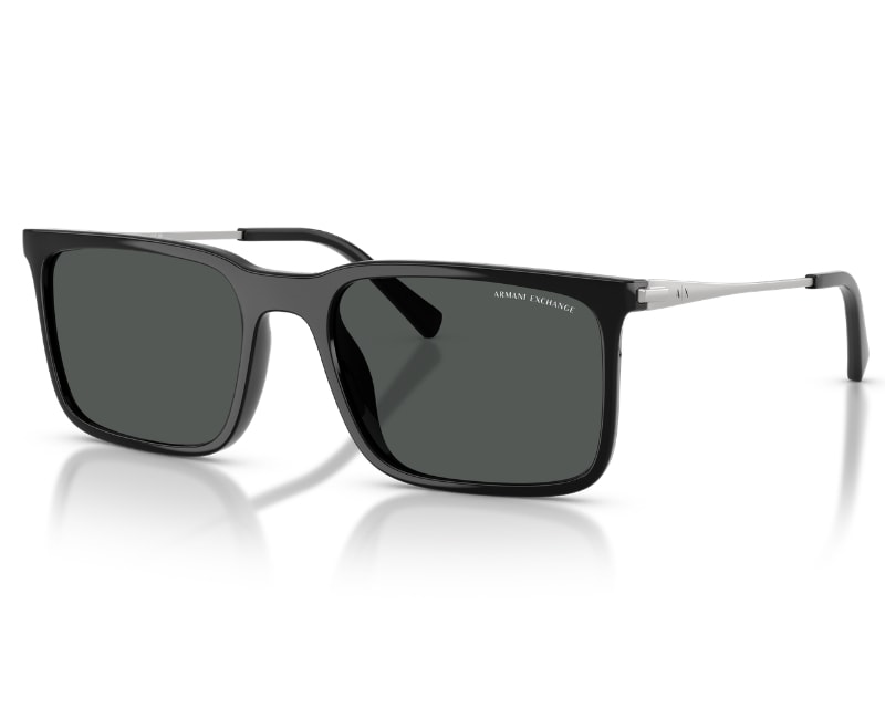 Óculos de Sol Armani Exchange Preto AX4175SU 815887-56 - Officina 7
