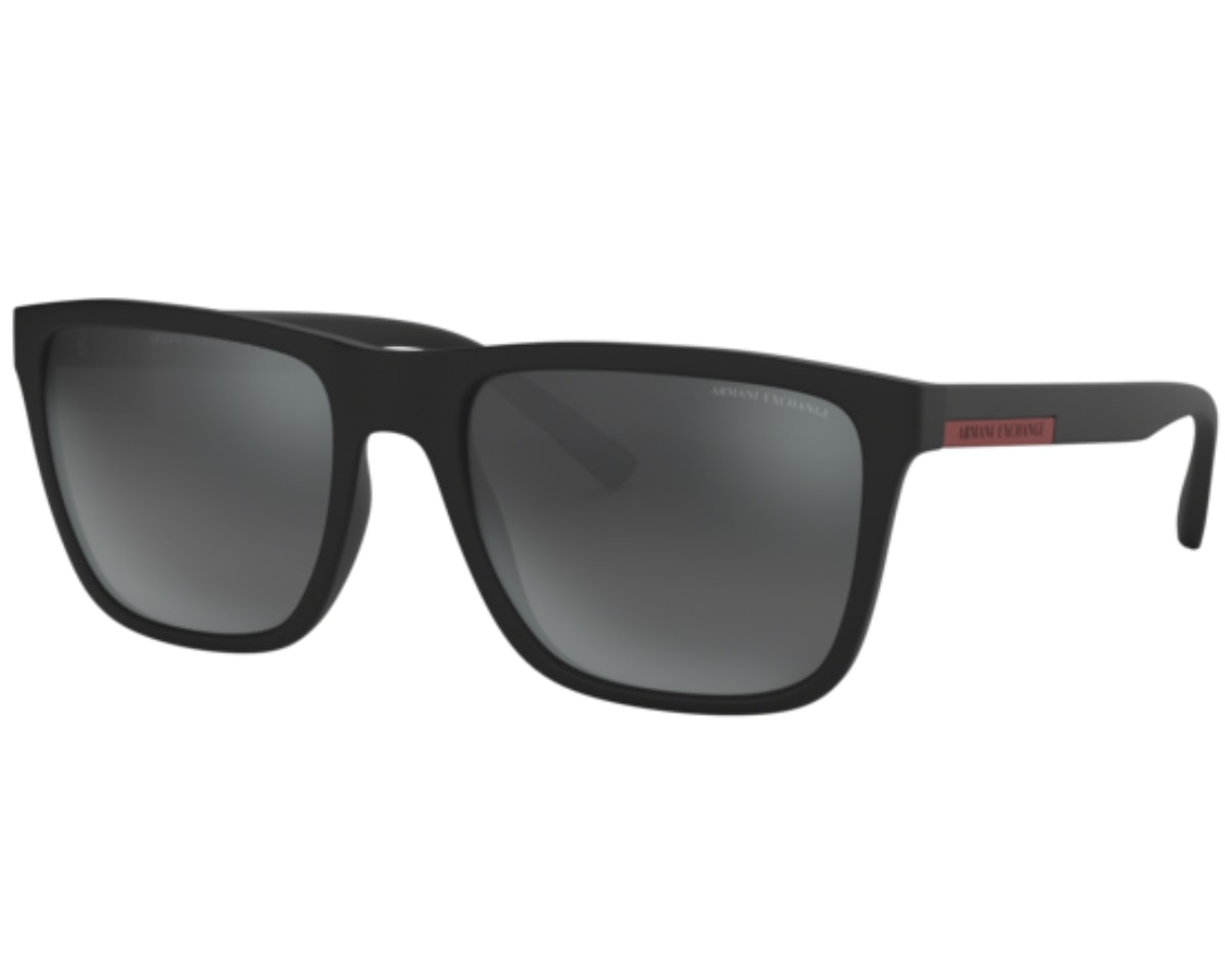 Óculos de Sol Armani Exchange Preto Fosco AX4080SL 80786G-57