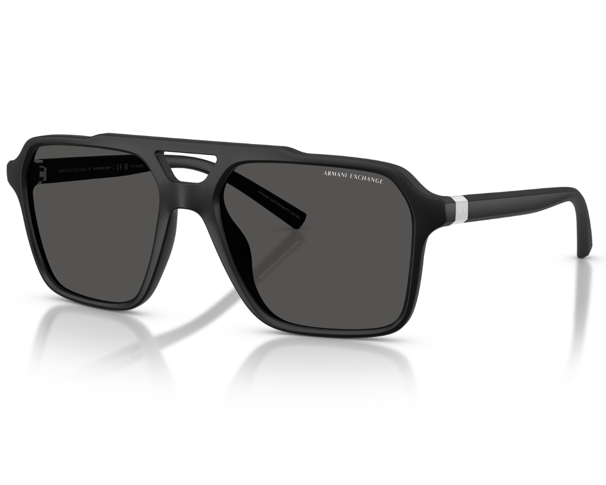 Óculos de Sol Armani Exchange Preto Fosco AX4166SU 807887-57