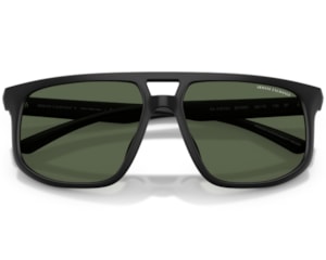Óculos de Sol Armani Exchange Preto Fosco Polarizado AX4161SU 80789A-58