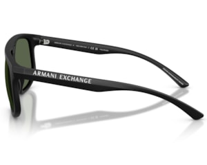 Óculos de Sol Armani Exchange Preto Fosco Polarizado AX4161SU 80789A-58
