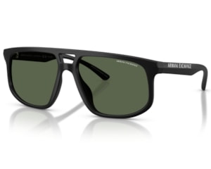 Óculos de Sol Armani Exchange Preto Fosco Polarizado AX4161SU 80789A-58