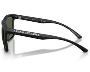 Óculos de Sol Armani Exchange Preto Fosco Polarizado AX4162SU 80789A-57