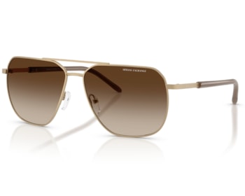 Óculos de Sol Armani Exchange Vibes Dourado AX2057S 612113-59