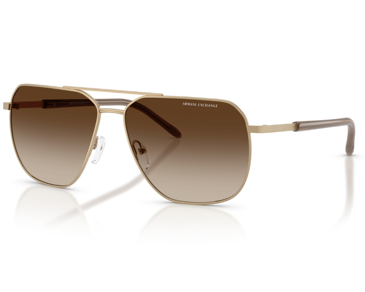 Óculos de Sol Armani Exchange Vibes Dourado AX2057S 612113-59