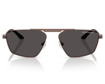 Óculos de Sol Armani Exchange Vibes Marrom AX2059S 610687-56