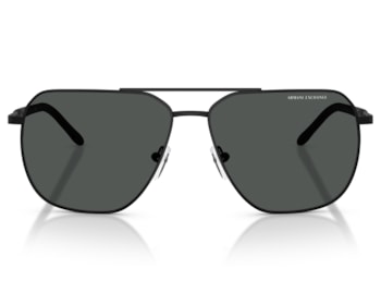 Óculos de Sol Armani Exchange Vibes Preto Fosco AX2057S 600087-59