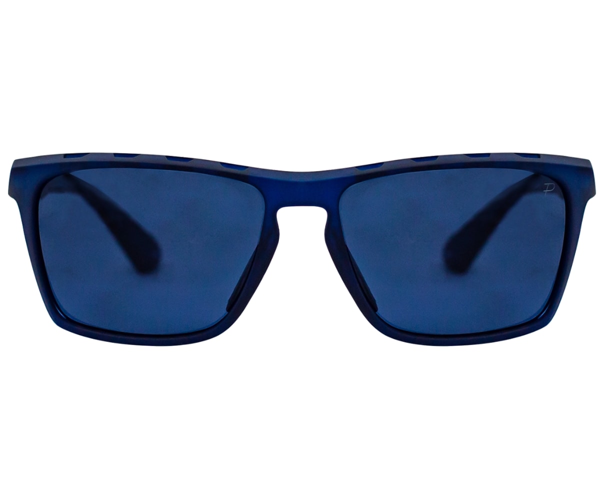 Óculos de Sol Bloovs Boston Matte Transparent Blue Dark Blue Polarized