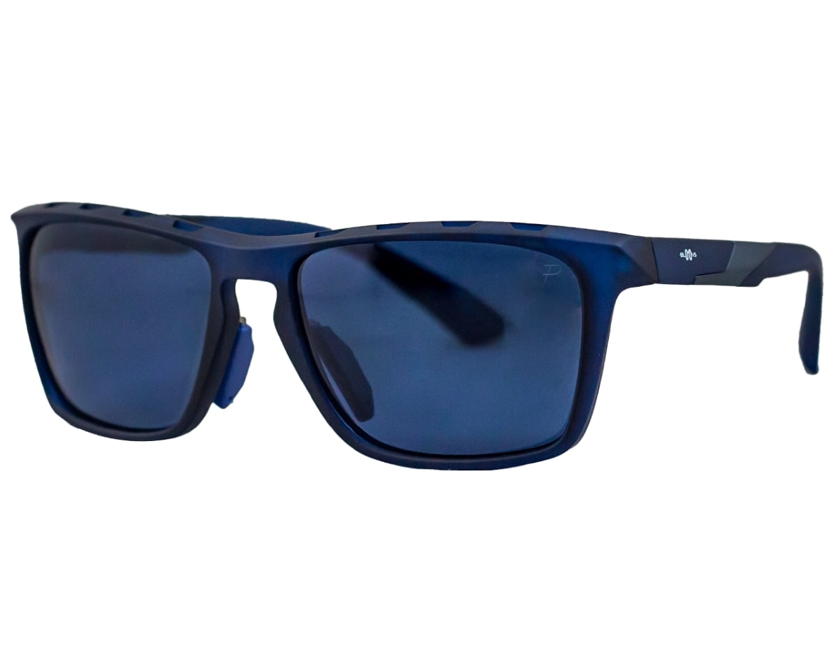 Óculos de Sol Bloovs Boston Matte Transparent Blue Dark Blue Polarized
