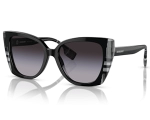 Óculos de Sol Burberry Meryl Black Xadrez BE4393 405181-54