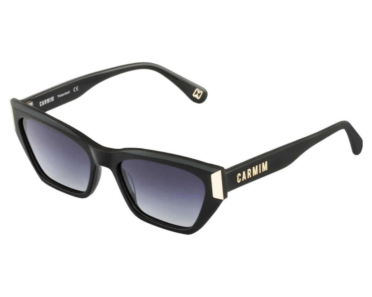 Óculos de Sol Carmim Preto Polarizado CRM42019 C1-55 - Officina 7